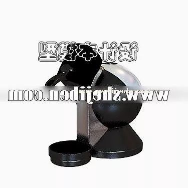 Office Water Dispenser White Color 3d model