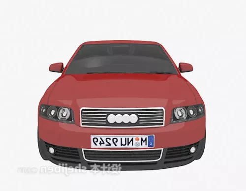 Classic Rumpler Car 1930 3d model