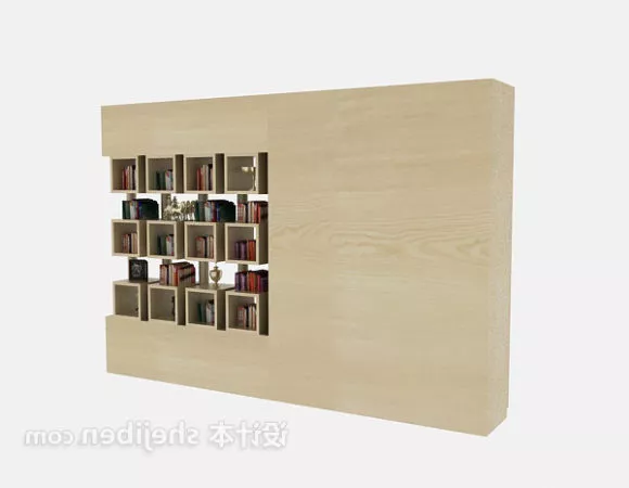 Display Cabinet With Shelf 3d model