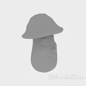 Cute Mushroom Sculpture 3d model