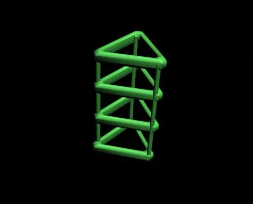 Magazine Rack Shelf 3d model