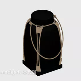 Gold Jewelry Decoration 3d model
