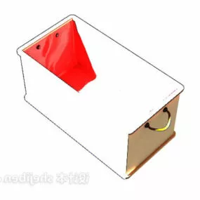 Decoration Plastic Box 3d model