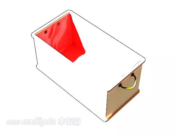 Perfume Product Box 3d model