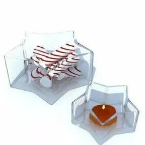 Food Tray Decorative 3d model