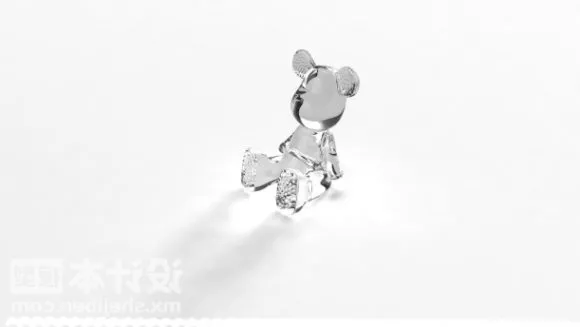 Crystal Bear Toy 3d model Crystal Bear Toy 3d model