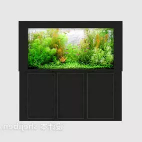 Aquarium Cabinet Furniture 3d model