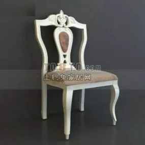 Dining Chair European Style 3d model