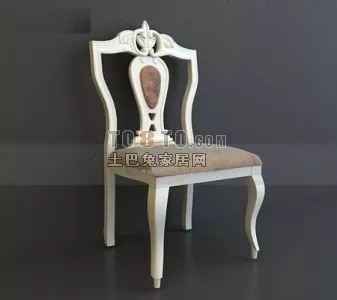 Dama Lounge Chair 3d model