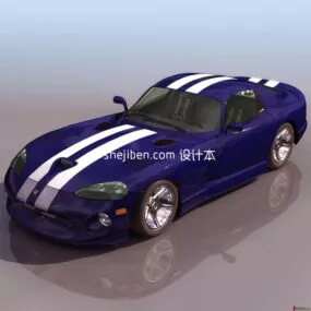 Dodge Coupe Car 3d model