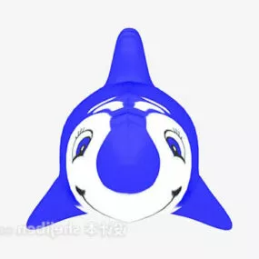 Dolphin Balloon Children Toy 3d model
