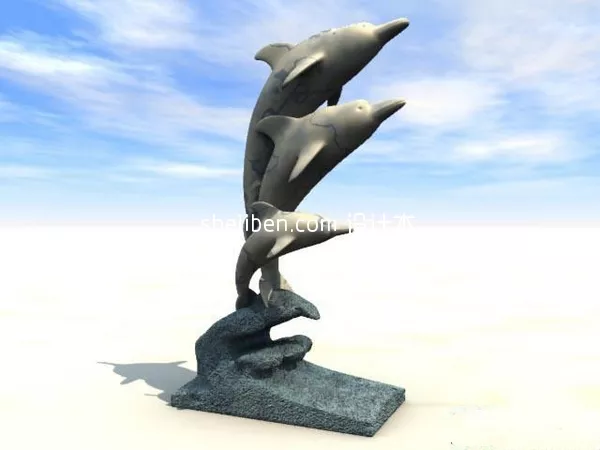 Street Guide Sign 3d model