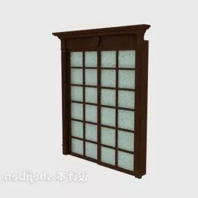 Japanese Door 3d model