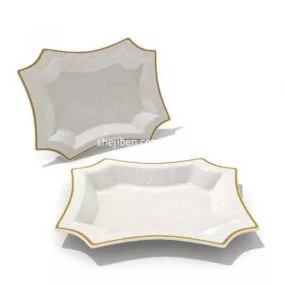 Ceramic Plate 3d model