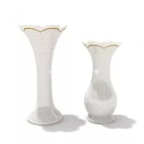 Vase White Color V1 3d model