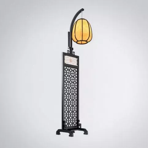 Retro Chinese Antique Floor Lamp 3d model Retro Chinese Antique Floor Lamp 3d model