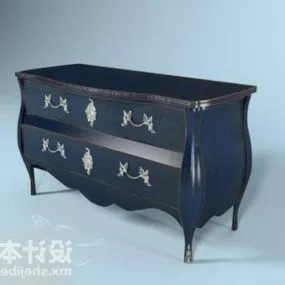 Dressing Cabinet Antique Style 3d model
