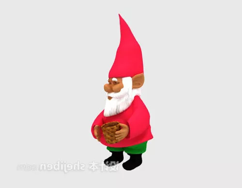Dwarf Toy 3d model Dwarf Toy 3d model