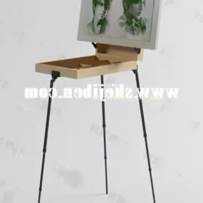 Easel Furniture 3d model