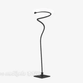 Easy Shaped Floor Lamp 3d model