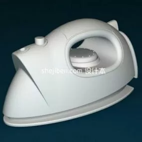 Electric Iron Smooth Edge Design 3d model
