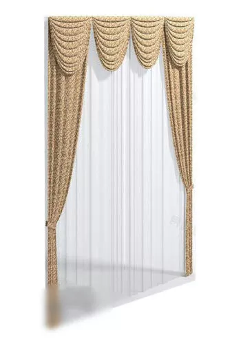Window Colonial Grille 3d model