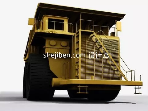 Construction Digger Excavator 3d model