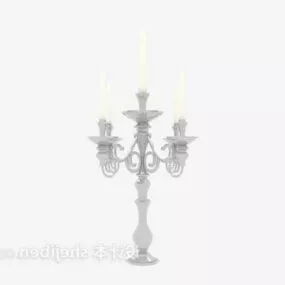 European Crystal Candlestick 3d model