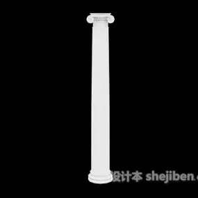 European Roman Column Typical 3d model