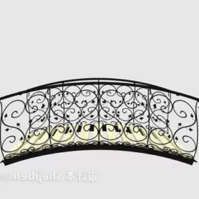 European Iron Bridge 3d model