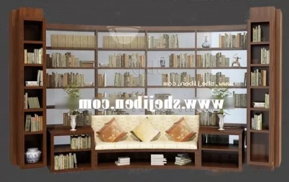 Book Shelf 3d model
