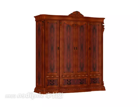 Curved Oled Tv Cabinet Wooden Entertainment Furniture 3d model