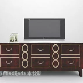 Classic Tv Cabinet 3d model