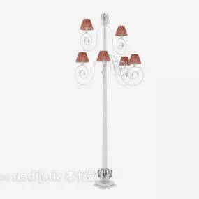 European Classic Street Light 3d model