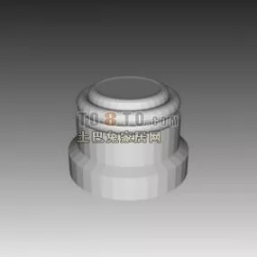 European Column Base 3d model