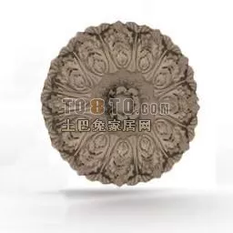 Old Cot Ancient Style 3d model