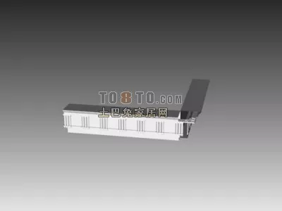 Corner Molding 3d model Corner Molding 3d model