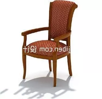 Single Chair For Dining Room 3d model