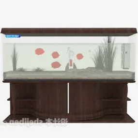 European Fish Aquarium 3d model