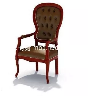 Bar Chair Rattan Material 3d model
