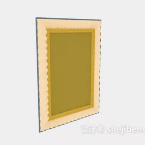 European Painting Abstract Style 3d model