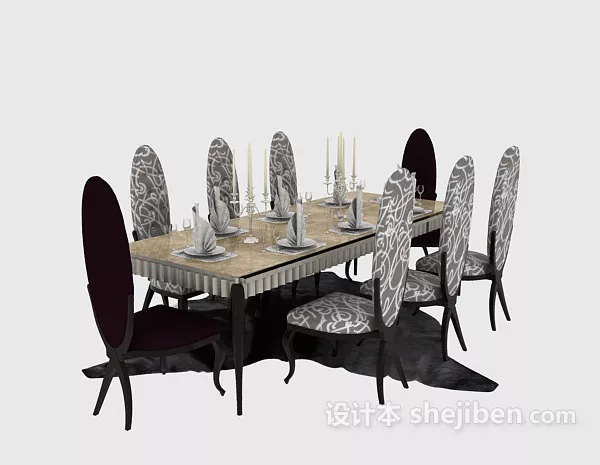 Bar Chair Modern Without Back 3d model