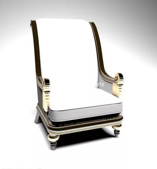 Tubular Frame Chair 3d model
