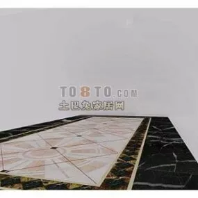 European Marble Floor Tiles 3d model