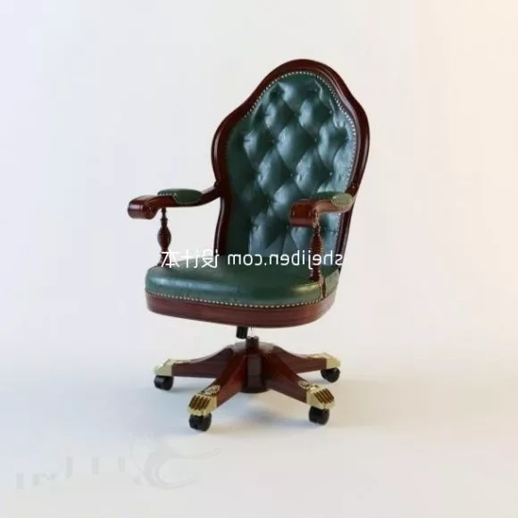 Bar Chair Steel Top 3d model
