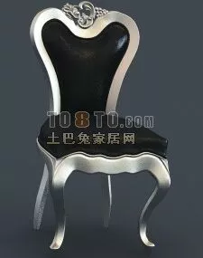 European Seat Neo Classic Style 3d model