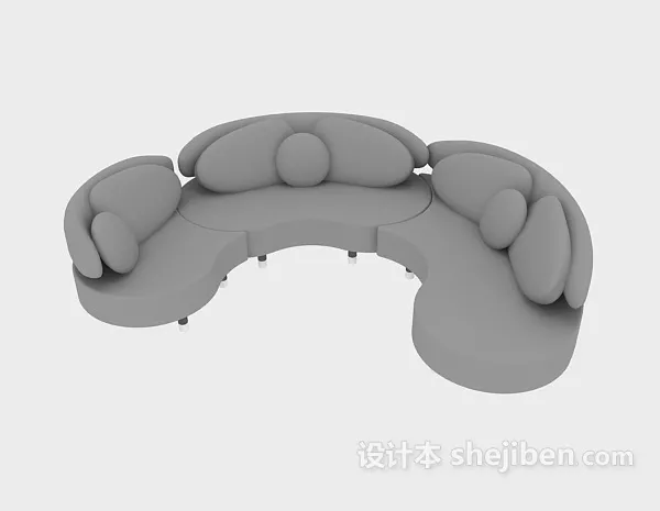 L Sofa Upholstery 3d model
