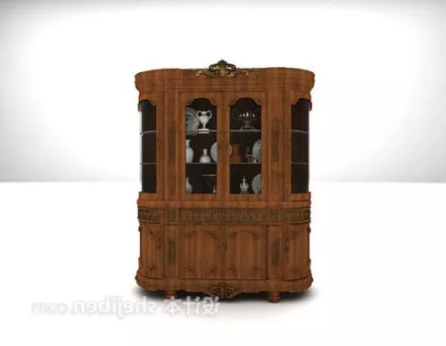 Home Tool Showcase Shelf 3d model