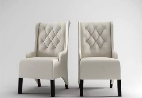 European Upholstery Single Chair 3d model European Upholstery Single Chair 3d model