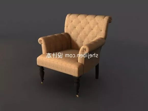 Upholstered Sofa Ferdinand 3d model
